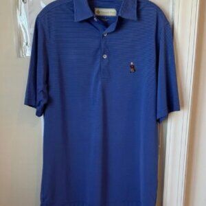 Donald Ross Men's Blue Polo Shirt
